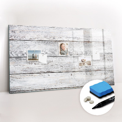 Magnetic dry erase board Wave abstraction