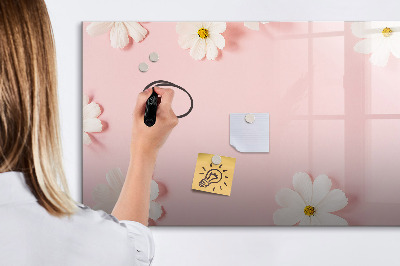 Magnetic dry erase board Stars