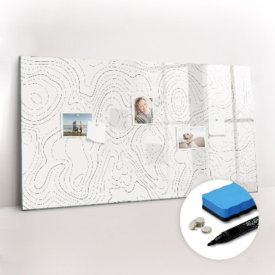 Dry erase magnetic board Simple weekly planner