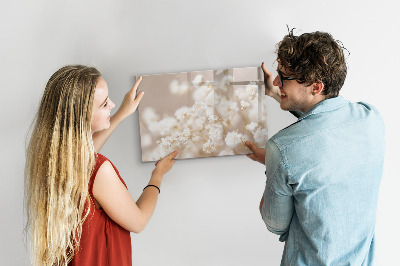 Dry erase magnetic board Family tree