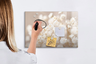 Dry erase magnetic board Family tree