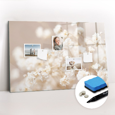 Dry erase magnetic board Family tree
