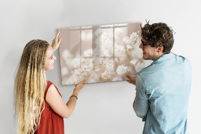 Dry erase magnetic board Family tree
