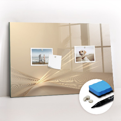 Dry erase magnetic board Birthday note