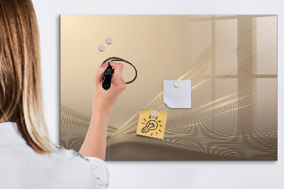 Dry erase magnetic board Birthday note
