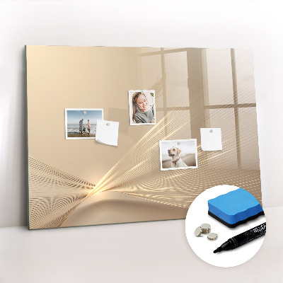 Dry erase magnetic board Birthday note