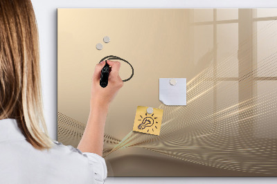 Dry erase magnetic board Birthday note