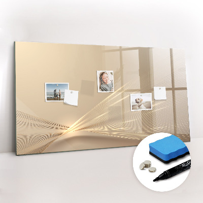 Dry erase magnetic board Birthday note
