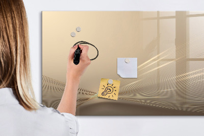 Dry erase magnetic board Birthday note