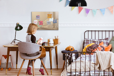 Dry erase magnetic board Birthday note
