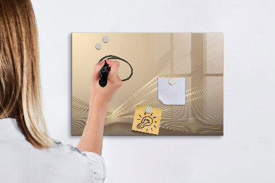 Dry erase magnetic board Birthday note