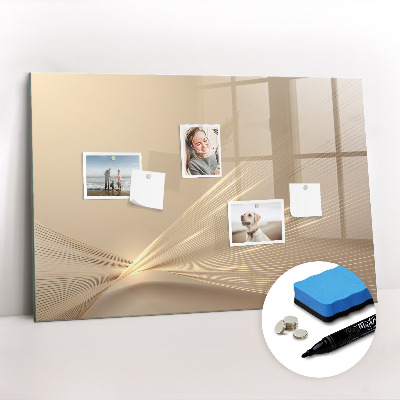 Dry erase magnetic board Birthday note