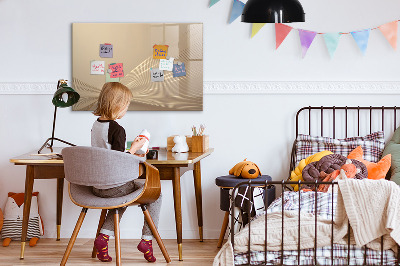 Dry erase magnetic board Birthday note