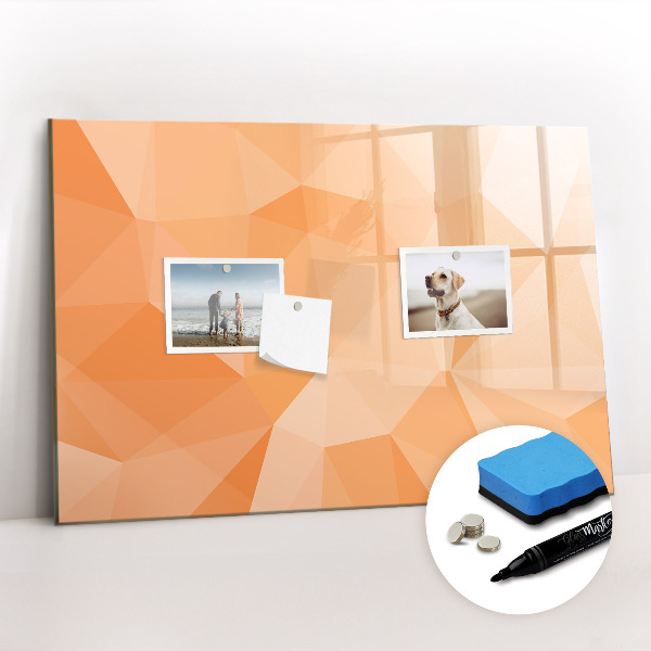 Magnetic dry erase board Weekly meal planner