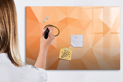 Magnetic dry erase board Weekly meal planner