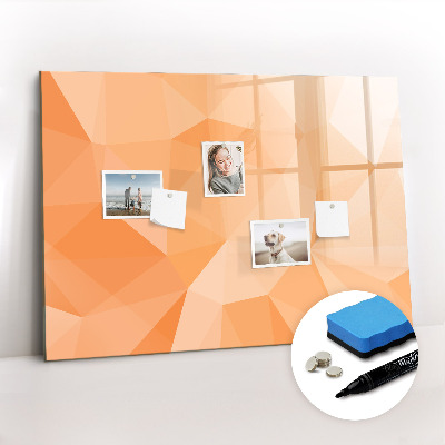 Magnetic dry erase board Weekly meal planner