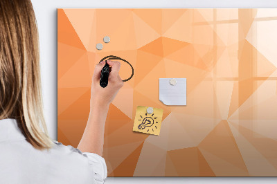 Magnetic dry erase board Weekly meal planner