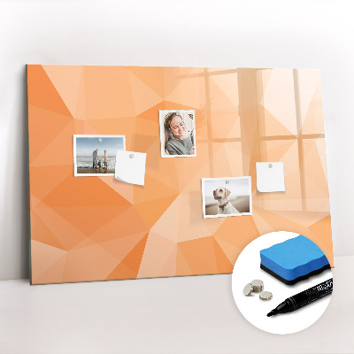 Magnetic dry erase board Weekly meal planner