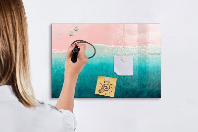 Dry erase magnetic board Monthly planner