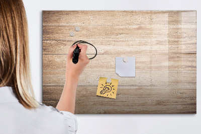 Dry erase magnetic board Brick world map