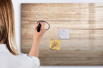 Dry erase magnetic board Brick world map