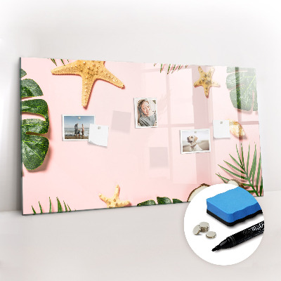 Magnetic dry erase board Summer mood