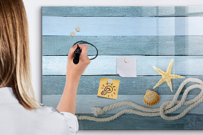 Magnetic dry erase board Boards stripes shell