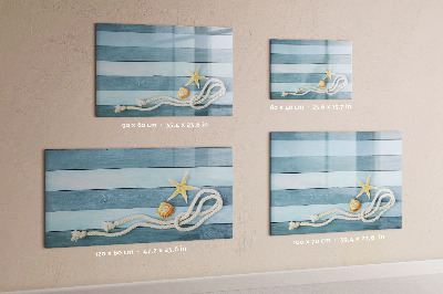 Magnetic dry erase board Boards stripes shell
