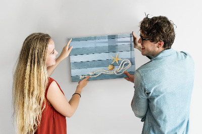 Magnetic dry erase board Boards stripes shell