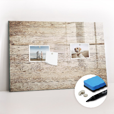 Dry erase magnetic board Wooden panels