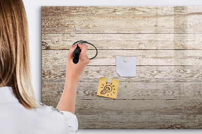 Dry erase magnetic board Wooden panels