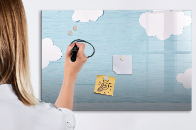 Magnetic board for drawing Children's board