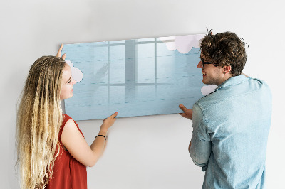 Magnetic dry erase board Children's board