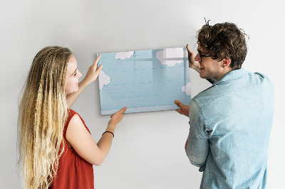 Magnetic dry erase board Children's board