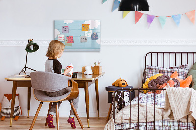 Magnetic board for drawing Children's board