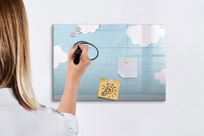 Magnetic dry erase board Children's board