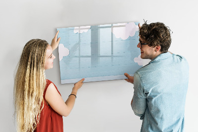 Magnetic board for drawing Children's board