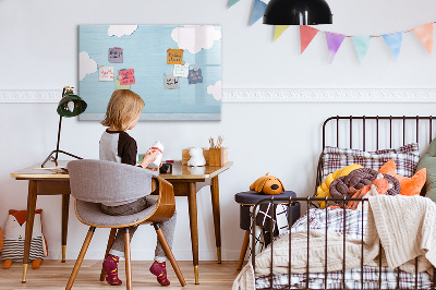Magnetic dry erase board Children's board