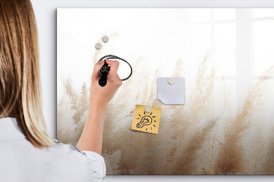 Dry erase magnetic board Cereal abstraction
