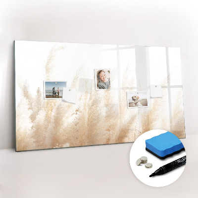 Dry erase magnetic board Cereal abstraction