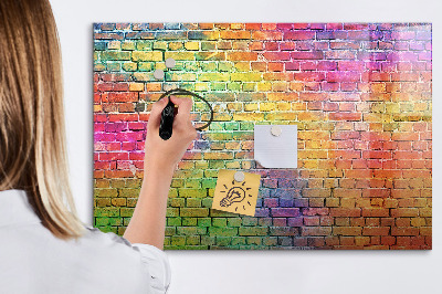Dry erase magnetic board Painted wall