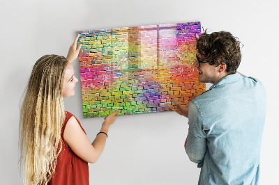 Dry erase magnetic board Painted wall