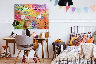 Dry erase magnetic board Painted wall