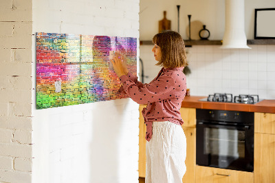 Dry erase magnetic board Painted wall