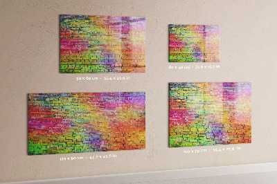 Dry erase magnetic board Painted wall
