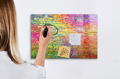 Dry erase magnetic board Painted wall