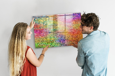 Magnetic drawing board Painted wall