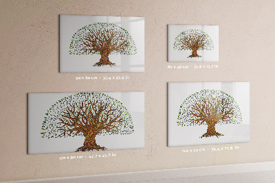 Magnetic dry erase board Tree roots