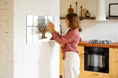 Magnetic dry erase board Tree roots