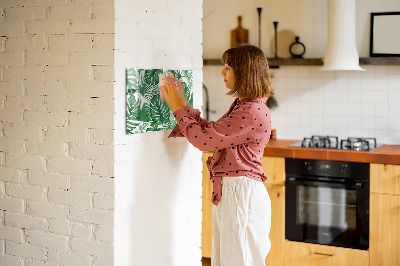 Magnetic drawing board Monstera leaves